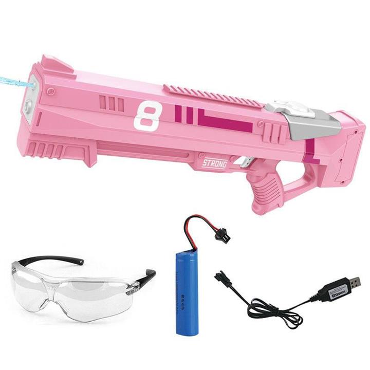 اسباب بازی تفنگ شارژی سایز بزرگ رنگ صورتی COOLING SUMMER WATER GUN